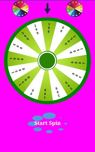 Spin wheel game screenshot 2