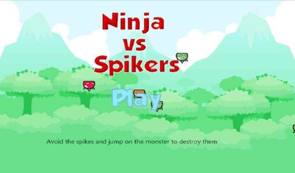 Ninja vs Spikers 1.2 screenshot 1