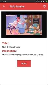 Pink Panther Videos 4 تصوير الشاشة