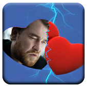 Broken Heart Photo Frames icon
