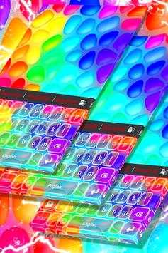Electric Color Keyboard Theme screenshot 1