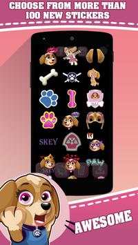 Skye Pawsome Camera Patrol : Stickers and Emojis screenshot 3