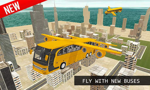 Terbang 3D Sekolah Bus Simulat screenshot 1