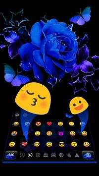 Blue Rose Keyboard screenshot 3