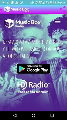 MUSIC BOX SANTIAGO app screenshot 2