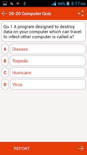 20-20 Computer Quiz screenshot 4
