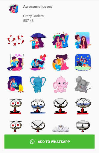 Love Stickers WA sticker Apps screenshot 1