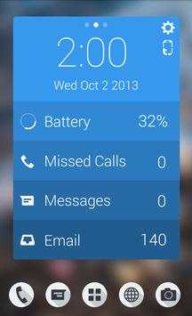 Kartu datar UI Tema screenshot 3