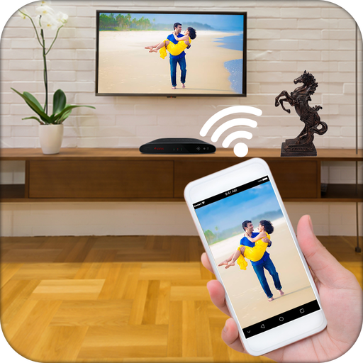 Screen Mirroring Display Phone icon