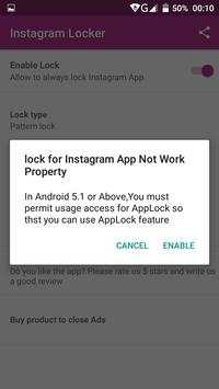 Lock for Instagram screenshot 3