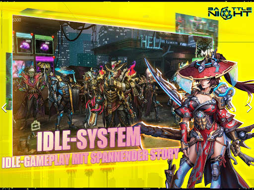 Battle Night: Cyberpunk RPG screenshot 11