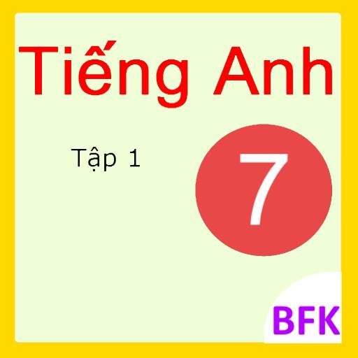 Tieng Anh Lop 7 Moi - Tap 1 6.0.0