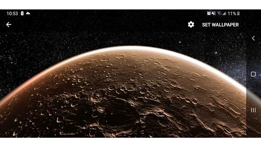 Planet Mars 3D Parallax Live Wallpaper screenshot 15