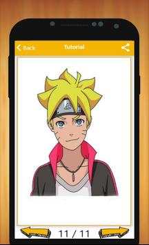 How to Draw Boruto | Naruto Shippuden screenshot 2