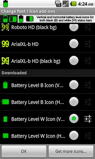 BN Pro Battery Level Icons screenshot 3