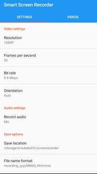 Smart Screen Recorder–No Root REC & Screenshot screenshot 1