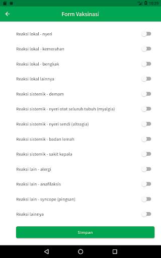 Mobile PCare Vaksinasi screenshot 5