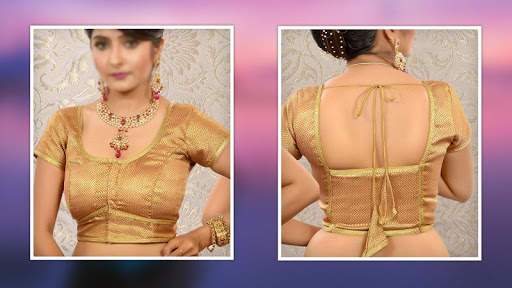 Blouse Design - Latest Backless Saree Blouse screenshot 7