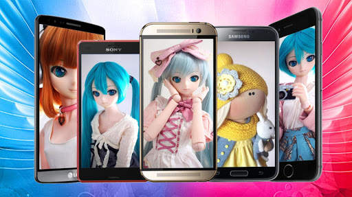 Doll Cute Wallpaper HD 4K screenshot 1