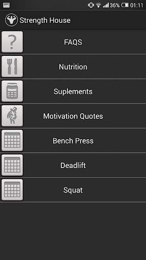 Strength House - GYM Workouts 1RM screenshot 7