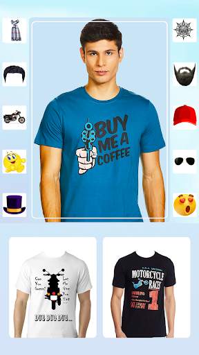 Men T-Shirt Photo Editor screenshot 4