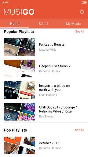 MusiGo - Free music player screenshot 1