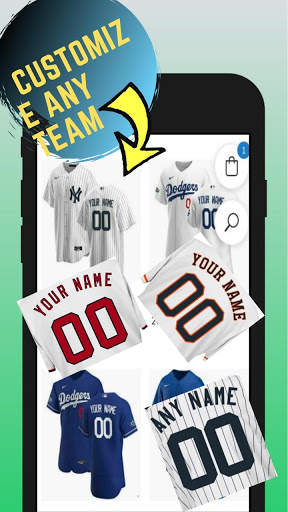 Custom baseball jersey shop any name any number screenshot 3