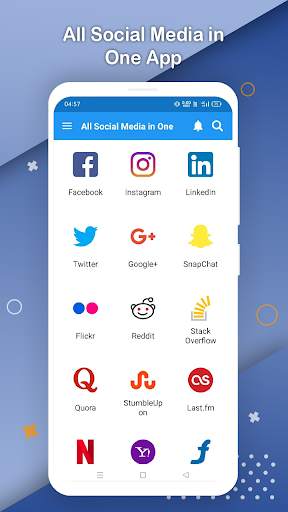 All Social Media in One App screenshot 1