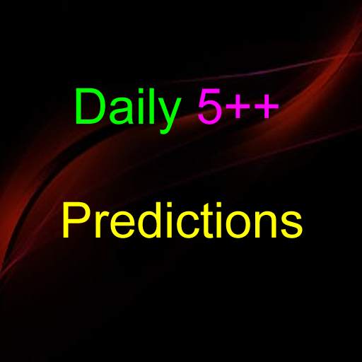 Daily 5   Predictions 9.8