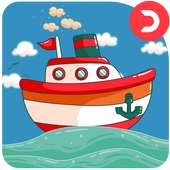 Tiny Boats Tap Game logo