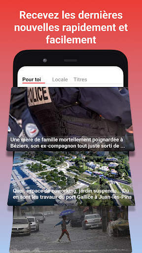 Nouvelles locales - Temps réel screenshot 3