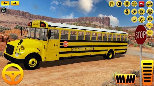 School Bus Driving : Games screenshot 1