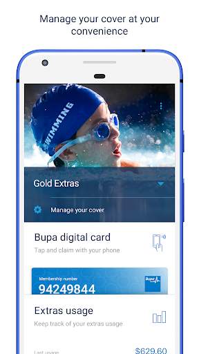 myBupa screenshot 2