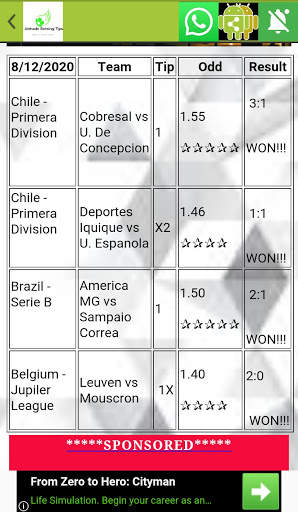 Abhade Betting Tips Free screenshot 2