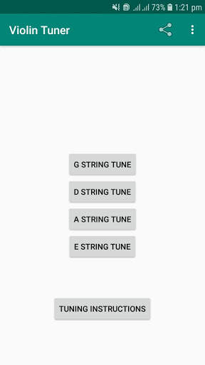Violin Tuner screenshot 1