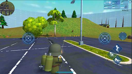 mini survival  battleground : Fire battle screenshot 3