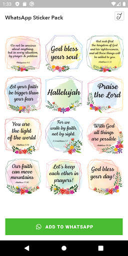 WAStickerApps Blessing & Prayers for you WhatsApp screenshot 3