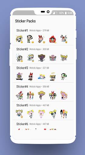 Sticker de las Chicas Poderosas Para WhatsApp screenshot 1