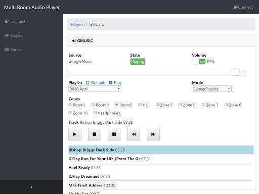 Multi Room Audio Player Remote screenshot 8