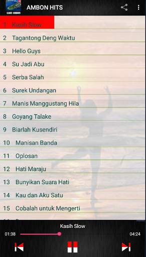 100   Kompilasi Lagu Ambon Populer screenshot 2