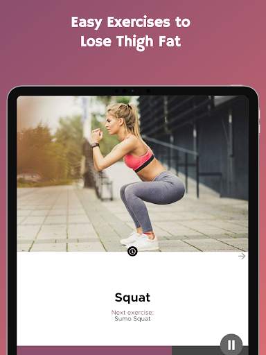 Thigh Slimming Challenge screenshot 12