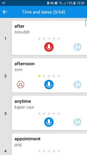 Learn English TFlat - Permainan Kosakata screenshot 11