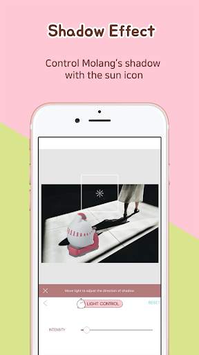 Molang&I - 3D Sticker Photo screenshot 2