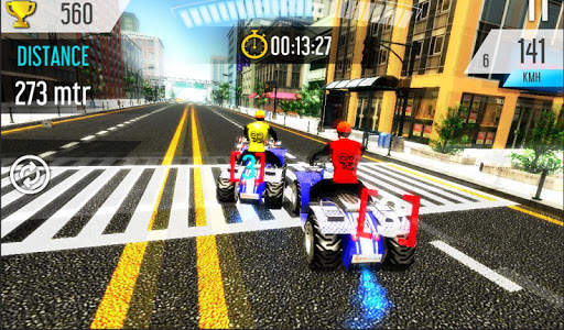 3D quad bike racing screenshot 1