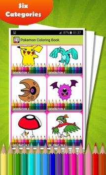 Coloring Book for Pokemon screenshot 2