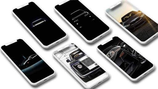 Black Cars Wallpaper HD screenshot 1