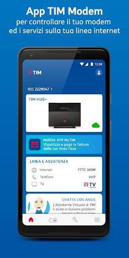 TIM Modem screenshot 1