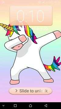 Unicorn password Lock Screen screenshot 3