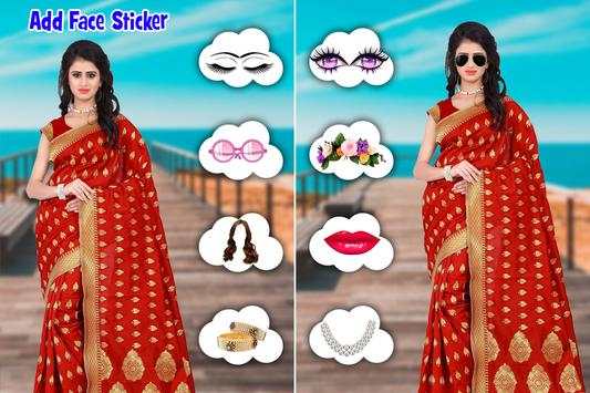 Woman Fashion Saree Photo Suit screenshot 3