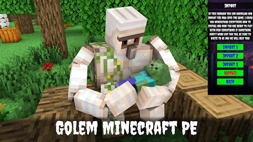 Golem Mod for Minecraft PE screenshot 4